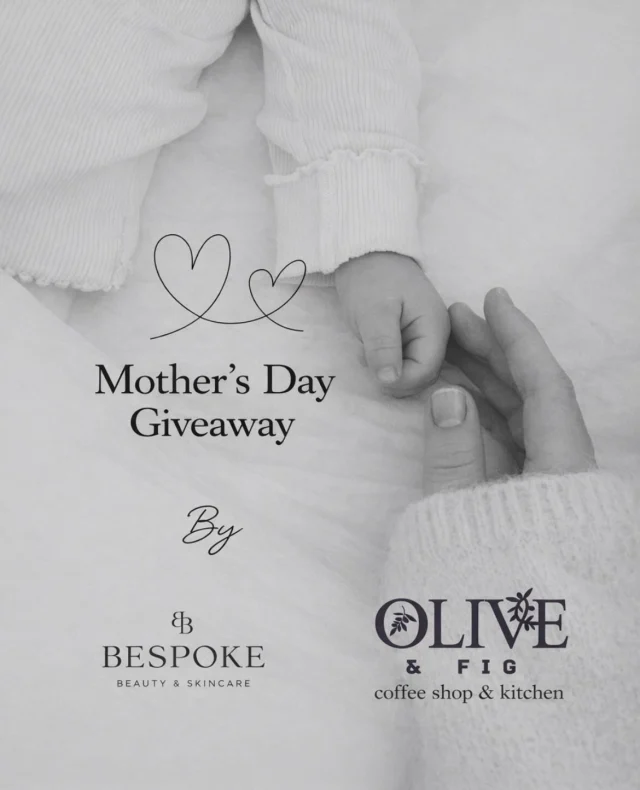 💐THE ULTIMATE MOTHER’S DAY GIVEAWAY💐

We’ve teamed up with the amazing Erin at Olive & Fig to create the perfect Mother’s Day treat.

✨Win: 🤍Afternoon Tea for Two at Olive & Fig Coffee Shop & Kitchen PLUS 🤍A 75-Minute Advanced Facial for Mum at Bespoke Beauty (Baildon or Otley clinic)

To enter: -Like this post -Tag 5 friends (each additional tag = bonus entry) -Share to your stories and tag us

Winner chosen at random and announced Mother’s Day Sunday 15th March 

—
Terms & Conditions • One winner will receive both prizes • Facial valid for one person only • Afternoon Tea must be pre-booked • Facial appointment subject to consultation and patch test • Prizes are non-transferable and no cash alternative • Must be redeemed within 6 months • Open to UK residents aged 18+ • Giveaway closes Friday 13th at 6pm