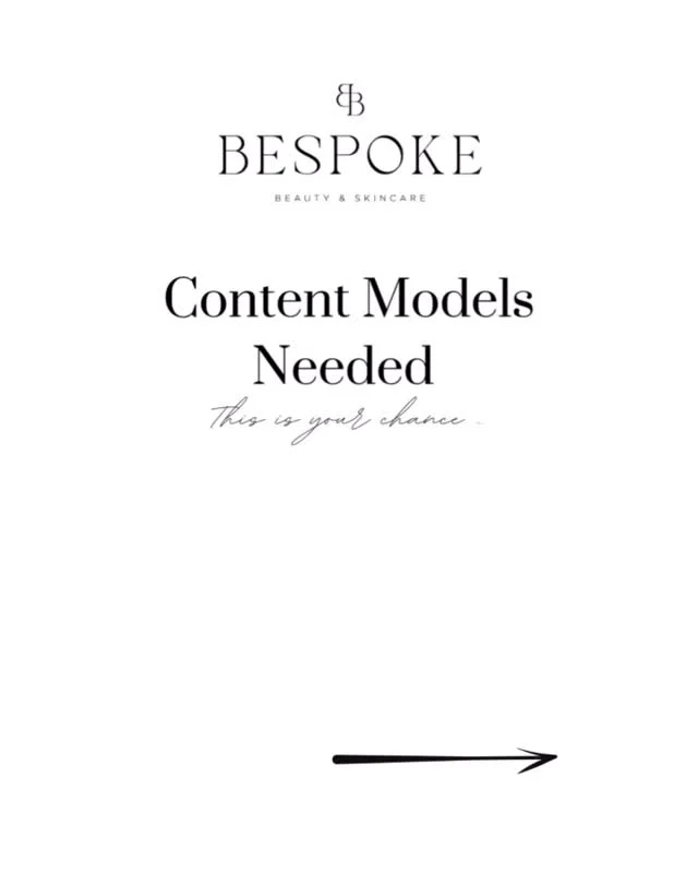 ✨ CONTENT MODELS NEEDED ✨ 

This is your opportunity to try a treatment you have seen for a while or perhaps try products you have seen on my stories and liked the look of. 

I need models for: 

- Demalift RF Trio 
- Enzyme peel 
- Micro needling 
- Skin Analysis 
- Facial sequencing 

Required from 11:00 on the 10th May you will be approx 30min and be ok with being filmed and photographed. 

All treatments will not be completed in full but you will experience taster and everything is free of charge. 

DM now to register your interest